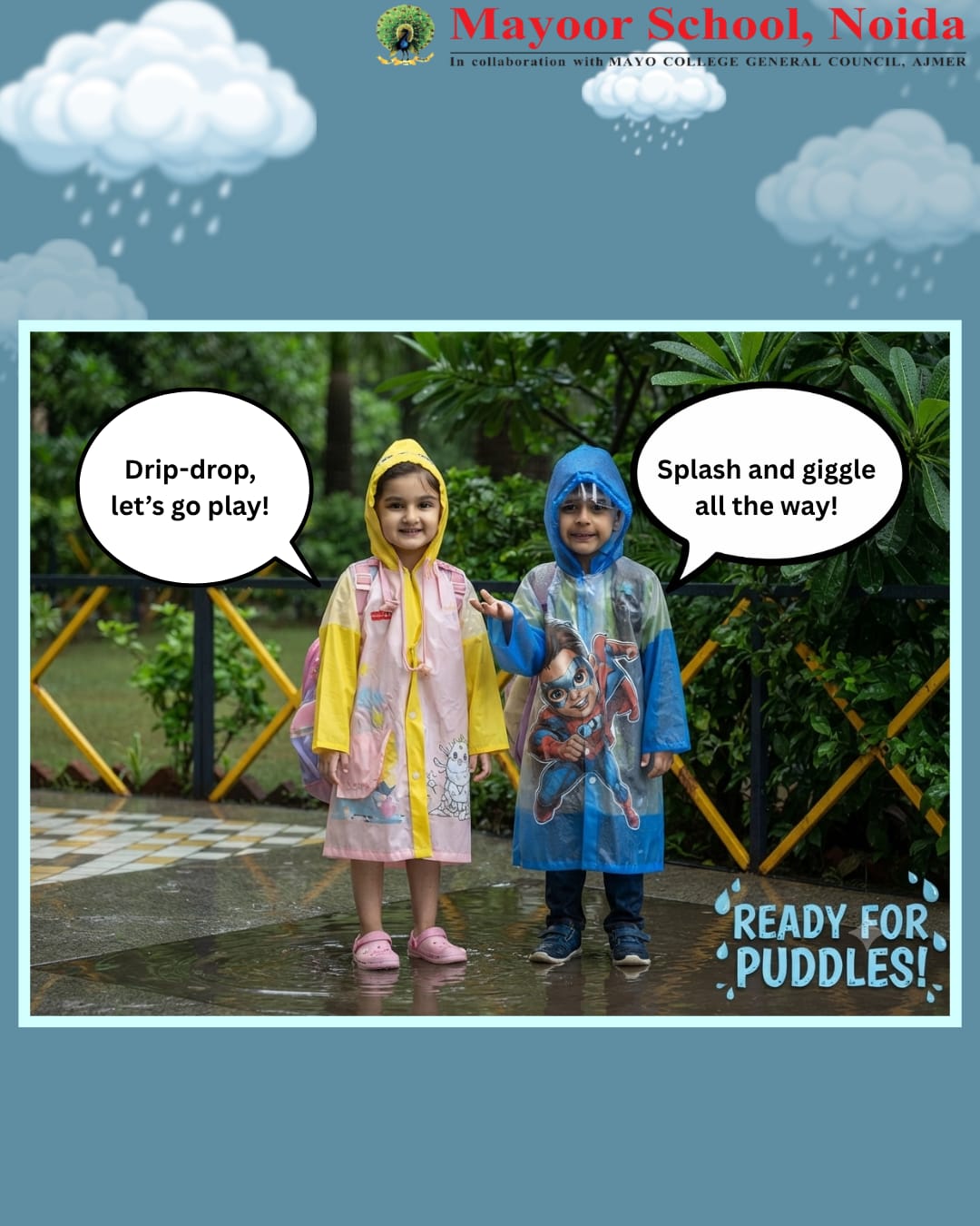 Drip, drop, splash and play